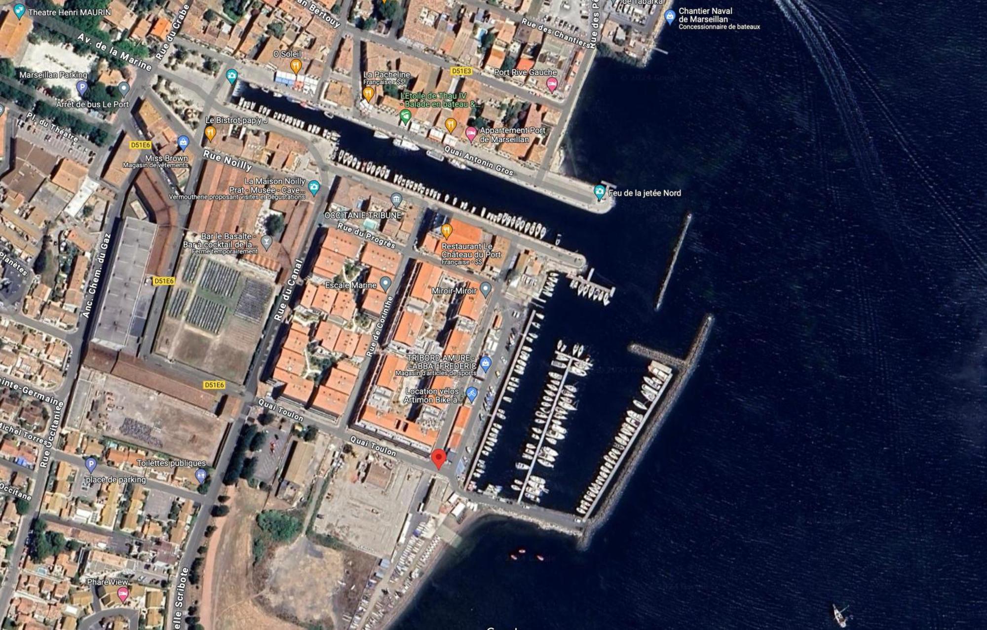 Un Endroit De Reve Leilighet Marseillan  Eksteriør bilde