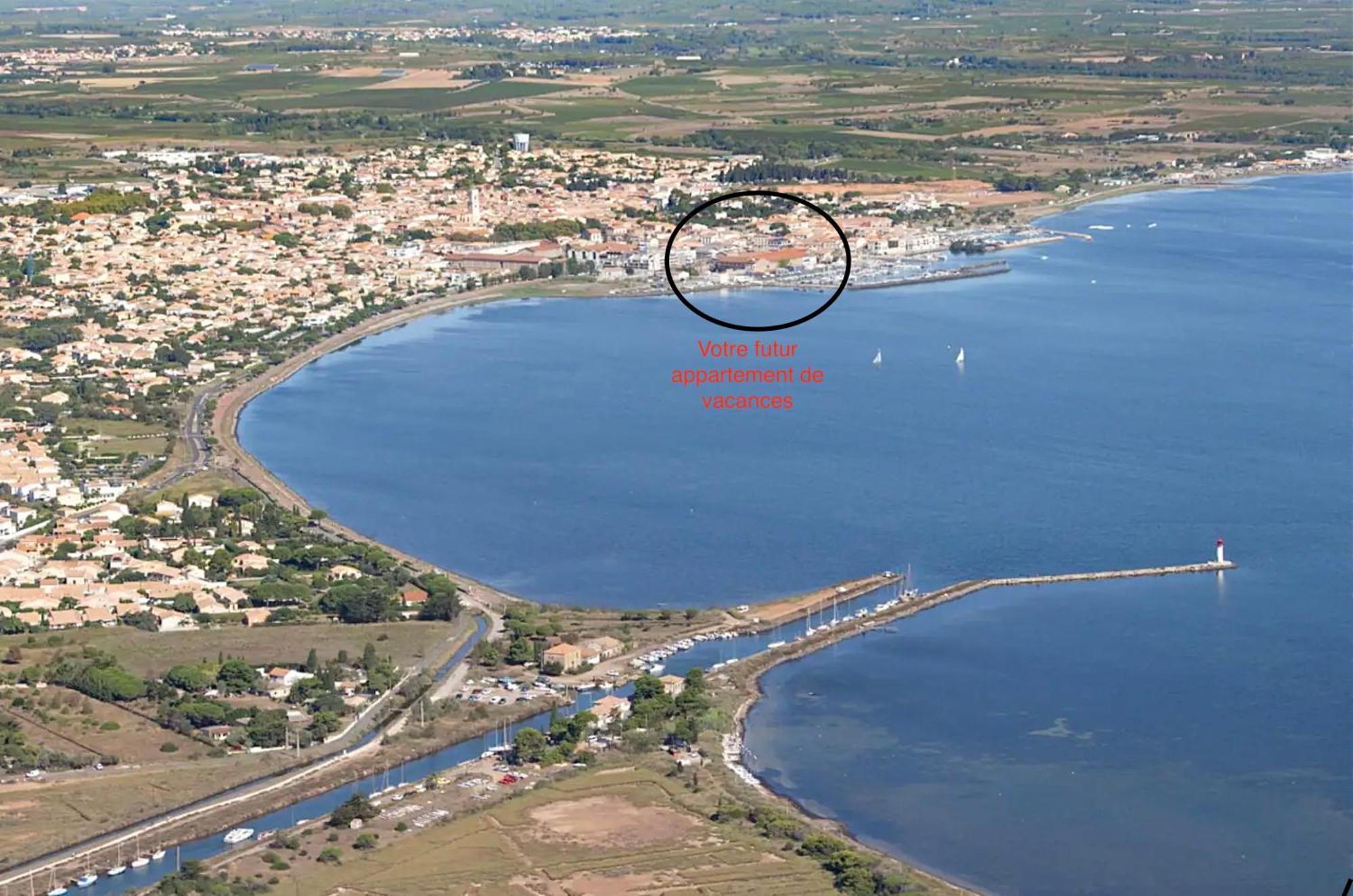 Un Endroit De Reve Leilighet Marseillan  Eksteriør bilde